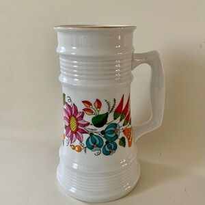 Vintage kolasa Hungary Beer stein mug hand painted